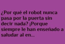 El robot bien educado