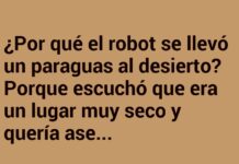 El Robot Precavido en el Desierto