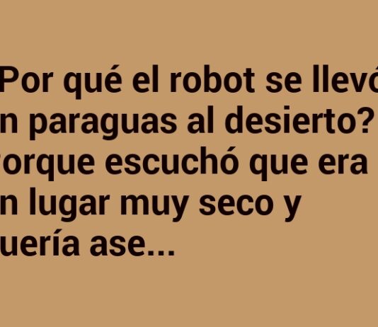 El Robot Precavido en el Desierto