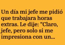 El truco del jefe y las horas extras mágicas