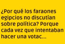 Empate piramidal en la política faraónica