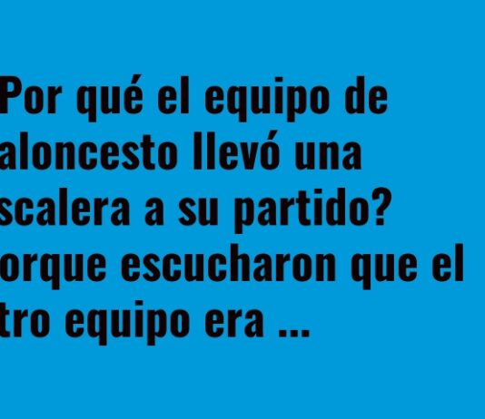 Escalera al éxito baloncestístico