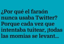 Faraón y el caos de las momias tuiteras