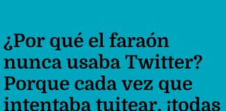 Faraón y el caos de las momias tuiteras