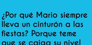 Fiestas de Mario: Cinturón y Champiñones.