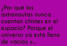 Humor Cero en Gravedad Cero