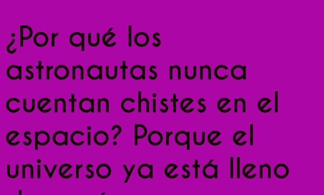 Humor Cero en Gravedad Cero