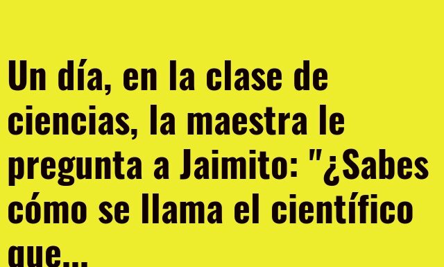 Jaimito y el «Bacteriano» Contratiempo