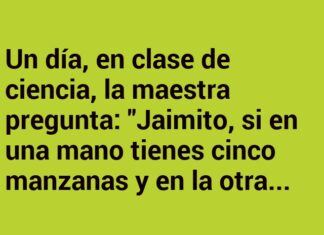 Jaimito y el misterio de las manzanas extrañas