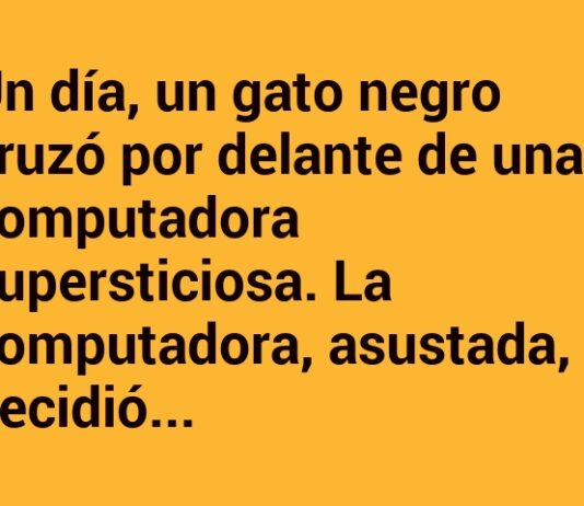 La computadora supersticiosa no arranca en viernes 13