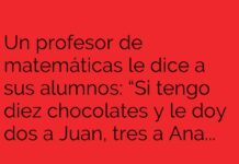 La fórmula de la felicidad chocolatada.