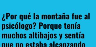 La Montaña en Terapia: Altibajos y Relaciones Planas