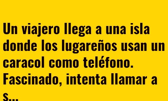 Llamadas marítimas al estilo isleño