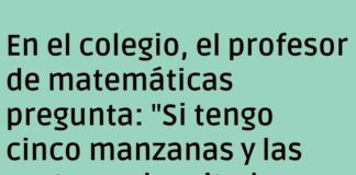 Manzanas inteligentes y el misterio del almuerzo.