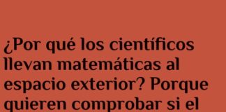 Matemáticas en Órbita: Buscando el Infinito Flotante