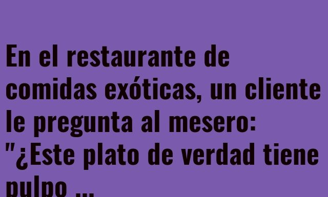 Motivación para el pulpo fumador