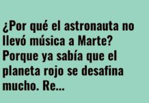 Música desafinada en Marte.