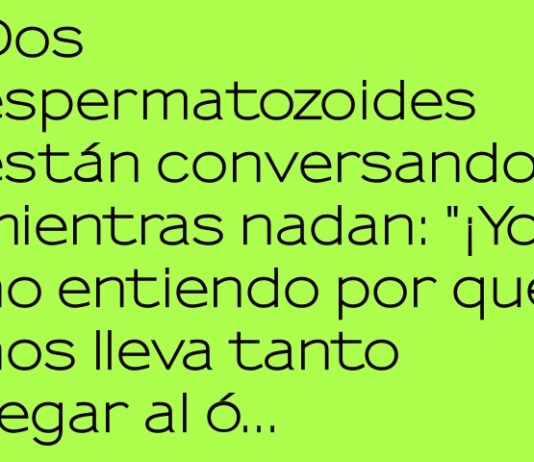 Nadando con un mal sentido de dirección