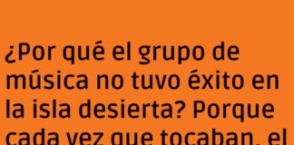 Náufragos musicales desafinados