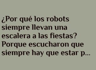 Robots y escaleras: la clave para fiestas energéticas