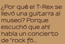 Rock Jurásico y el Acorde Mi del T-Rex