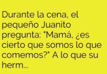 Somos lo que comemos según Juanito y familia