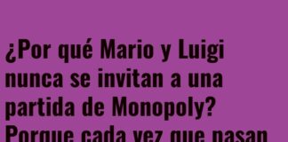Superando niveles en el Monopoly con Mario y Luigi