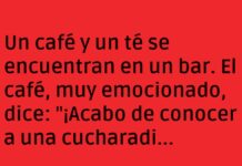 Un café azucarado y un té en busca de amor