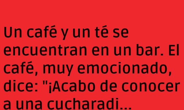 Un café azucarado y un té en busca de amor