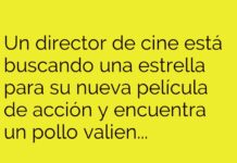 Un Pollo de Cine y su Alita Rota