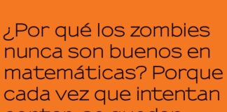 Zombies y Matemáticas: Una Mente Distraída