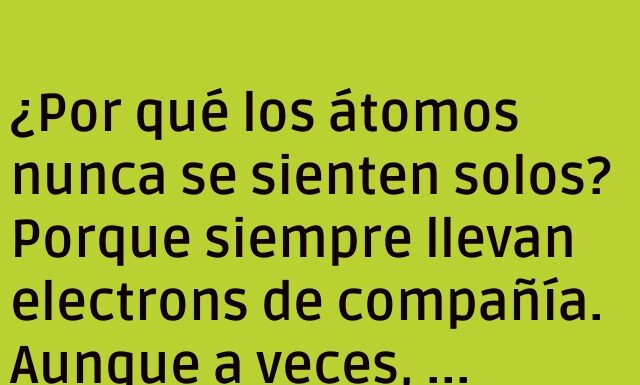 Átomos: Compañía Electrificante