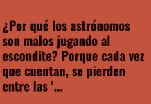 Astrónomos y el escondite estelar