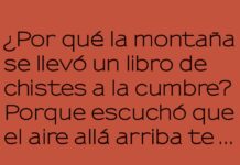 Chistes en las alturas
