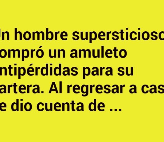 «El amuleto que salvó la paciencia»