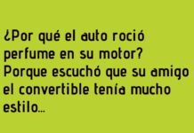 El auto con el mejor «escapamento»