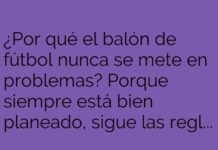 El balón: experto en escapismo y normas