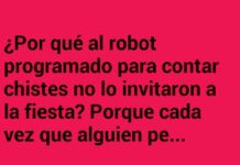 «El robot del humor que se quedó en código binario»