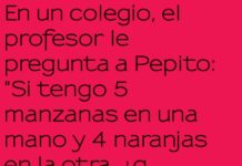 Frutas Gigantes y Manos Enormes