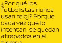 Futbolistas sin tiempo que perder