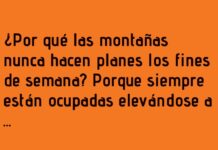 Montañas con agenda «apexada»